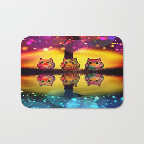 owl-37 Bath Mat