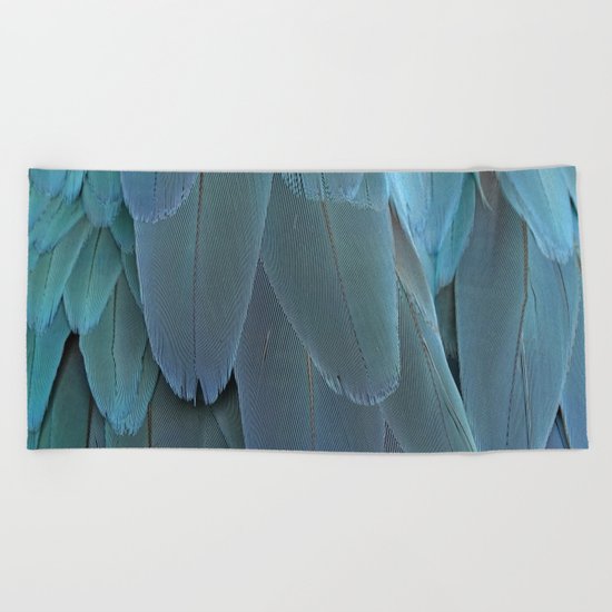 feather II Beach Towel