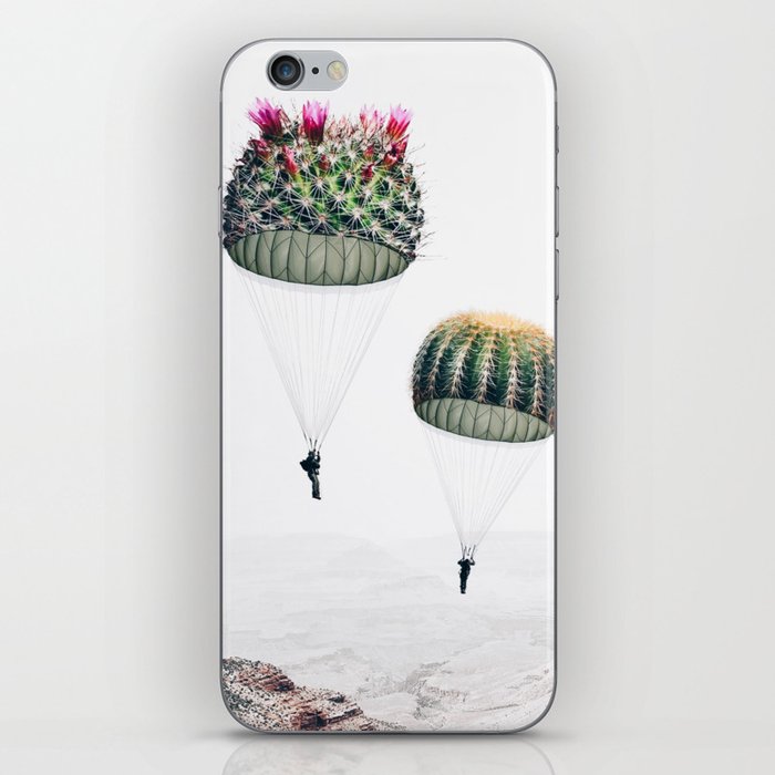 Flying Cacti iPhone Skin