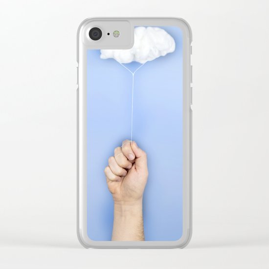 My cloud balloon Clear iPhone Case