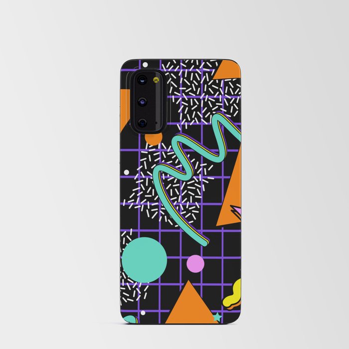 Nostalgia 80s Memphis Synthwave Aesthetic  Android Card Case
