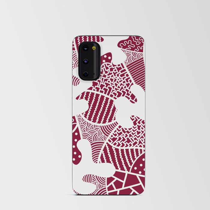 Geometrical pattern maximalist 4 Android Card Case