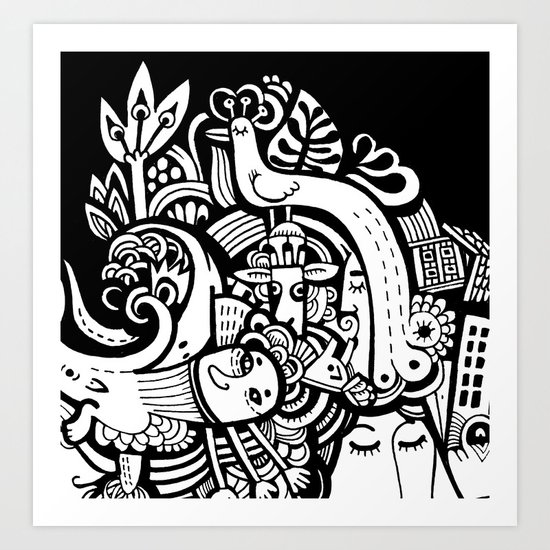 Puisto Art Print