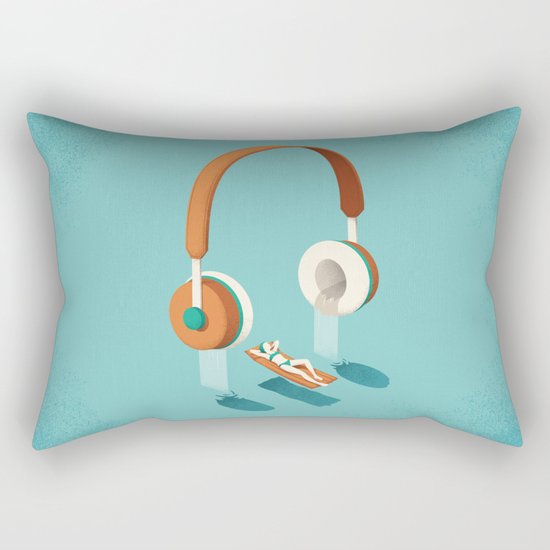 Flowing Rectangular Pillow