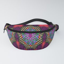 Pattern Explorations 1 (Abstract Psychedelic Earth Tone) Fanny Pack