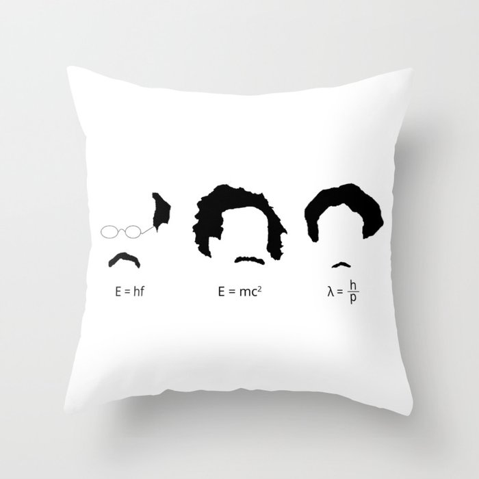 Quantum Physicists Throw Pillow