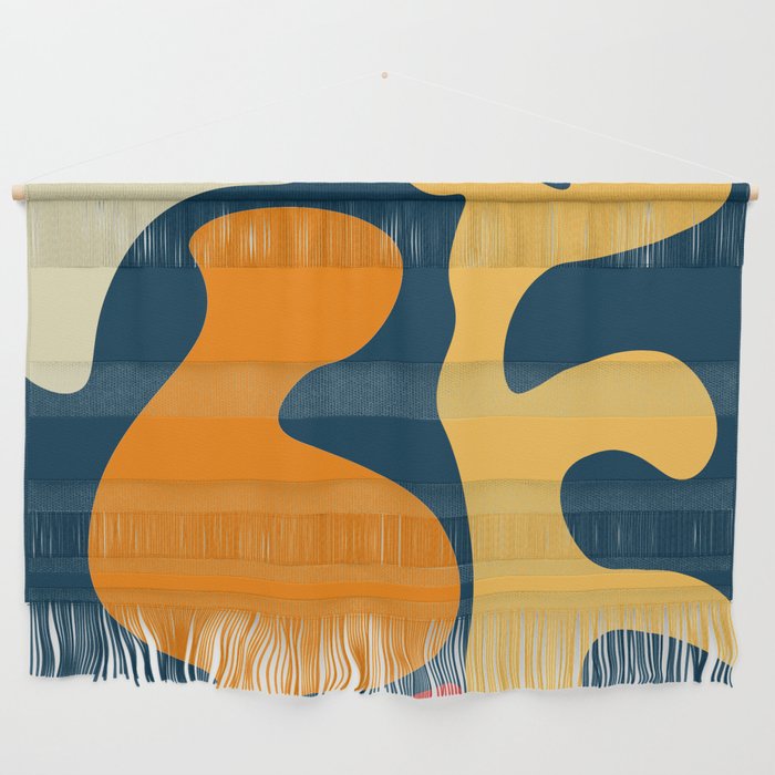 9 Abstract Shapes  211224 Wall Hanging