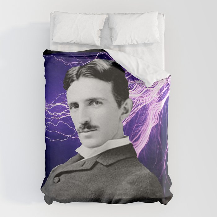 Tesla on sale duvet cover