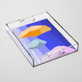 Floating Stone (D190) Acrylic Tray