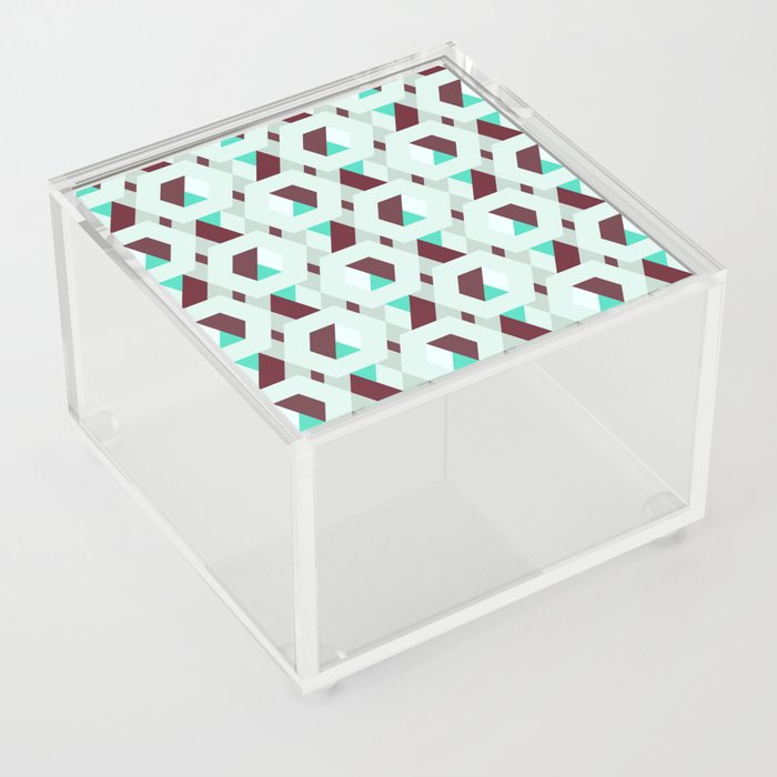 Hexagons Acrylic Box