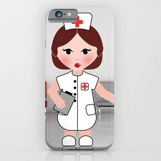 Jobs serie: the nurse iPhone & iPod Case