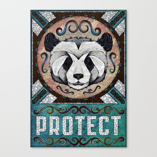 Protect Canvas Print
