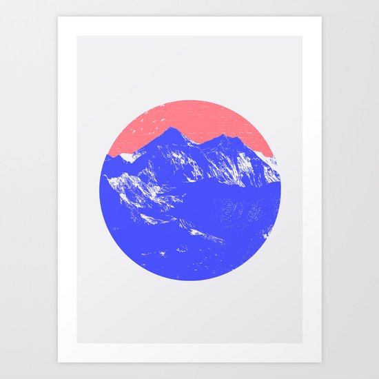Himalayas Art Print