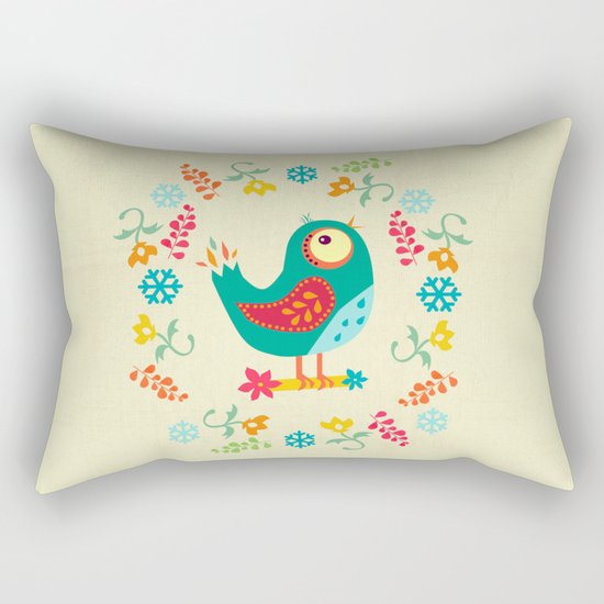 Birdy Rectangular Pillow