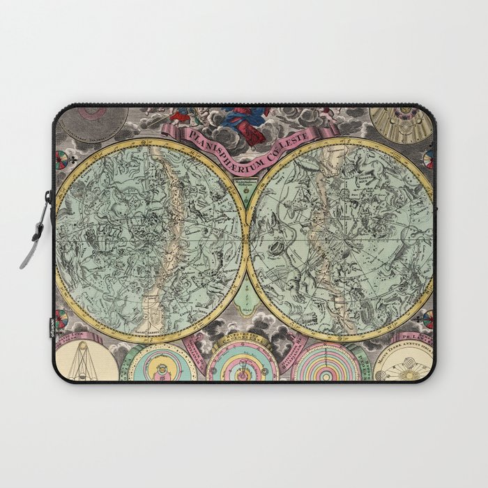 Celestial Map 1730b Laptop Sleeve