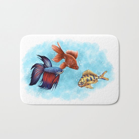 Just Keep Swimming Bath Mat