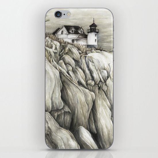 Bass Harbor Head Lighthouse iPhone Skin