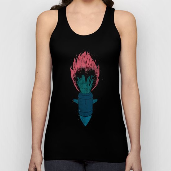 Brush Bomb Unisex Tank Top