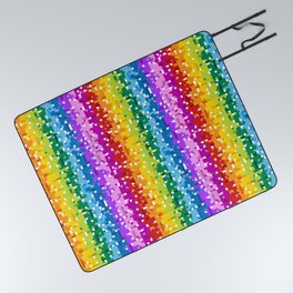 Building Blocks Rainbow Picnic Blanket