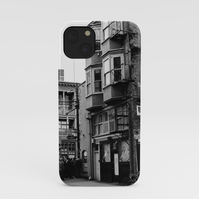 crowded street iPhone Case