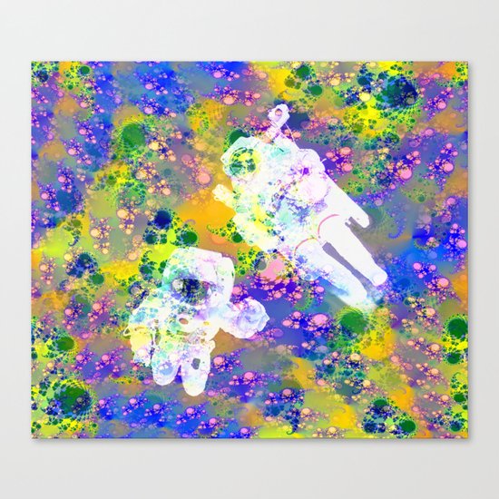 Psychedelic Space Canvas Print
