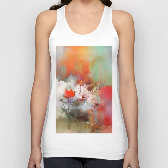Petite fleur Unisex Tank Top