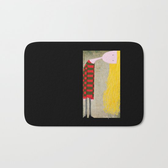 "Unadjusted" Bath Mat