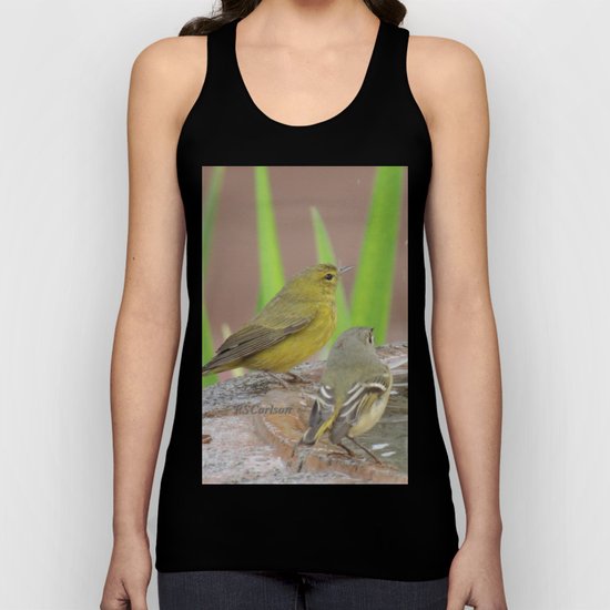 At the Fountain Unisex Tank Top