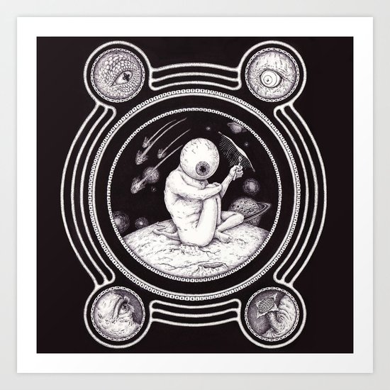 Sp-eye-ce Art Print