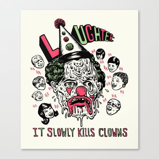 Laughter.. Canvas Print