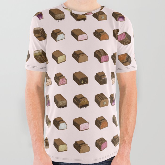 Chocolates All Over Graphic Tee