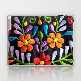 Mexican Flowers Laptop Skin