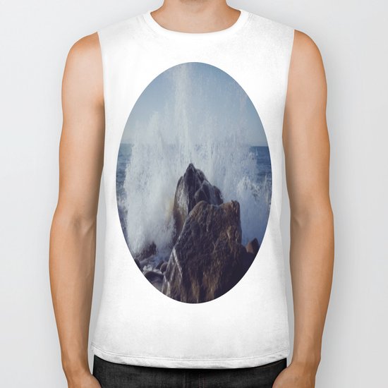 Make mine with a splash of water on the rocks Biker Tank
