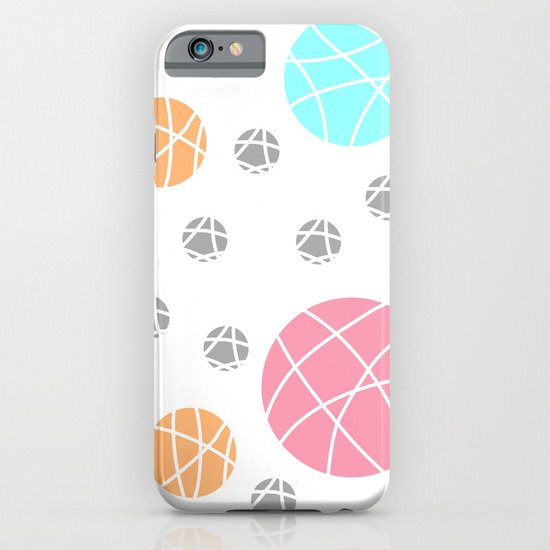 Broken Orbs (ColorOnWhite) iPhone & iPod Case