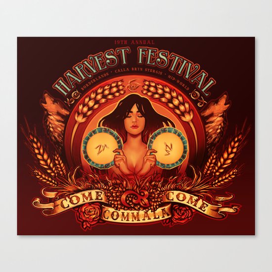Come-Come-Commala Canvas Print