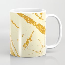 Marble Texture - Caramel Coffee Mug | Minimalart, Mineralart, Abstractmarble, Lightyellow, Caramelbrown, Marbledesign, Minimaldesign, Mineralpattern, Marblepattern, Texturedmarble 