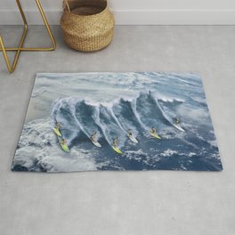 Surfing the Earth Rug