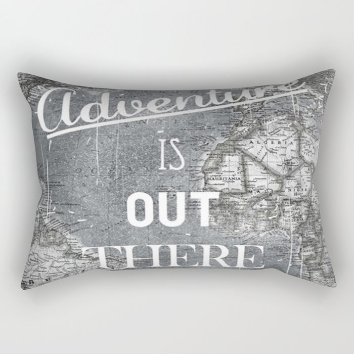 adventure is out there Rectangular Pillow