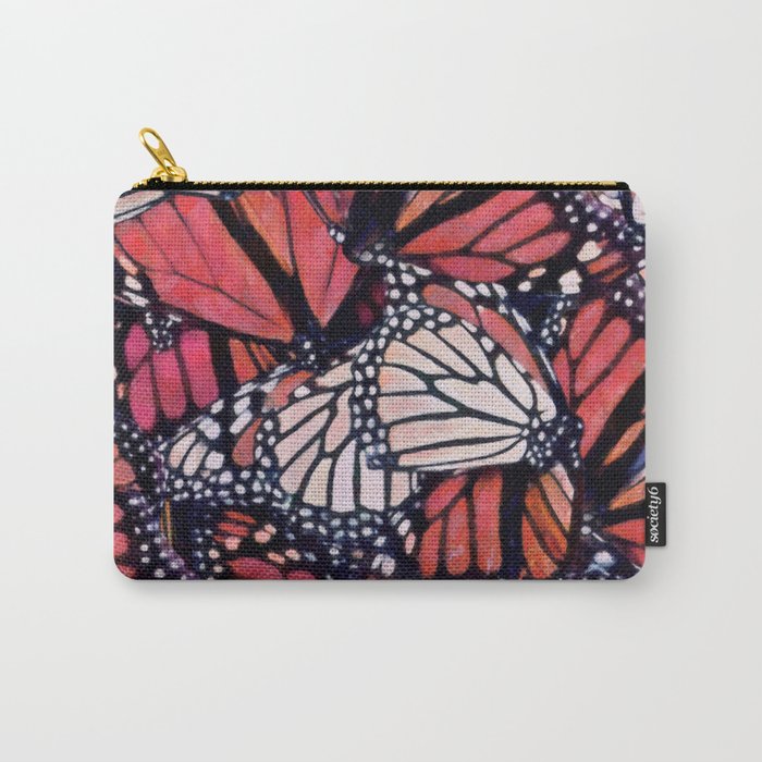 Monarch Butterflies II Carry-All Pouch