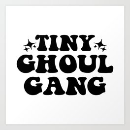 Tiny Ghoul Gang Art Print