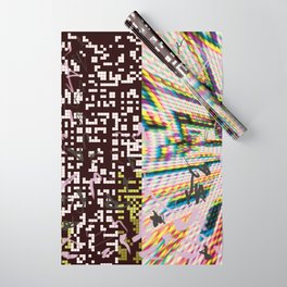 Zigzagging Causerie Wrapping Paper