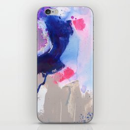 blues in acrylic N.o 3 iPhone Skin