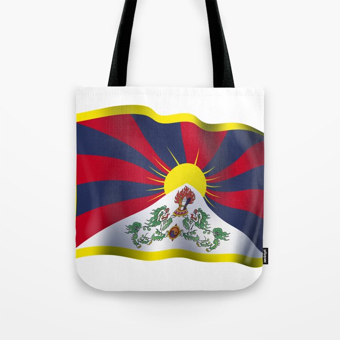 Tibet flag Tote Bag