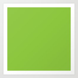 Sheen Green Art Print