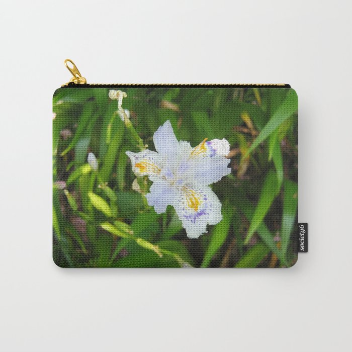 Iris Japonica Carry-All Pouch