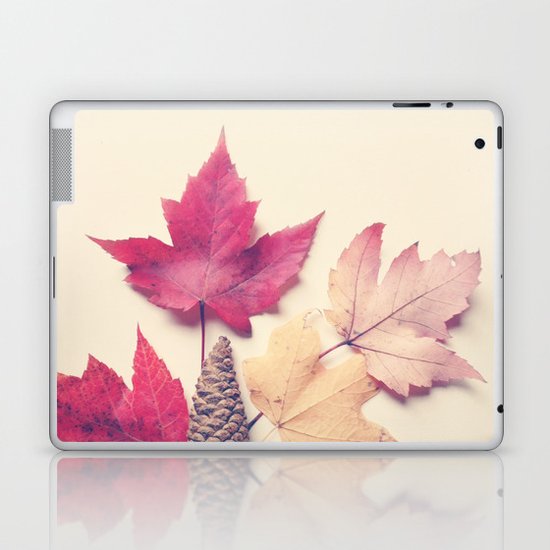 Red Maple Leaf Collection Laptop & iPad Skin