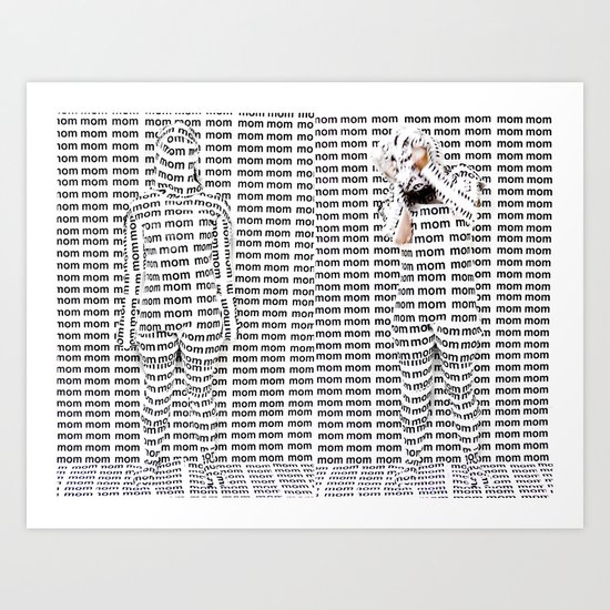 Mom Art Print