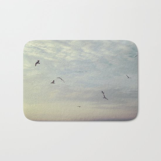 Purple Sunset Bath Mat