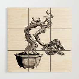 “Tree-man” Bonsai Wood Wall Art
