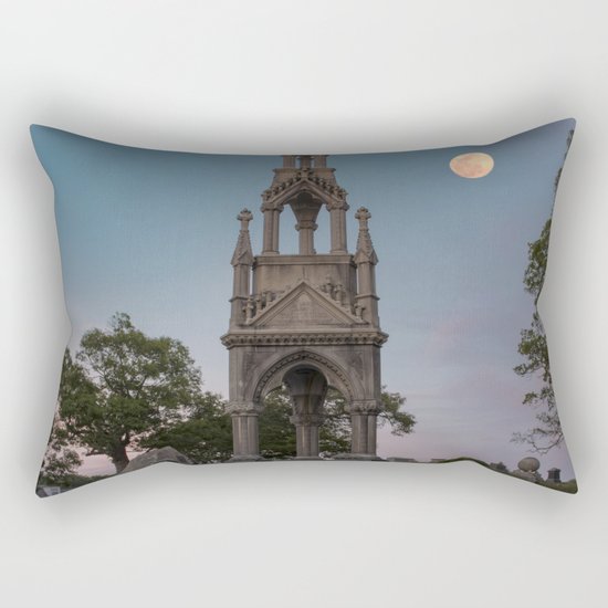 Cemetery Monument Rectangular Pillow